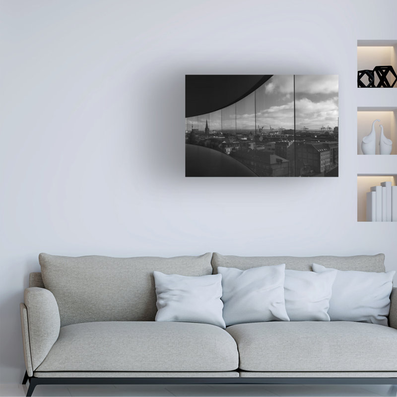 Art sur toile Leif London, H 12 po x l 19 po
