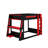 Full Size Wooden Gaming Bunk Bed With Desk, Shelves,USB And LED Light-384240746-384240756