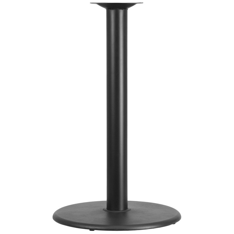 Black Cast Iron 42" Bar Height Table Base