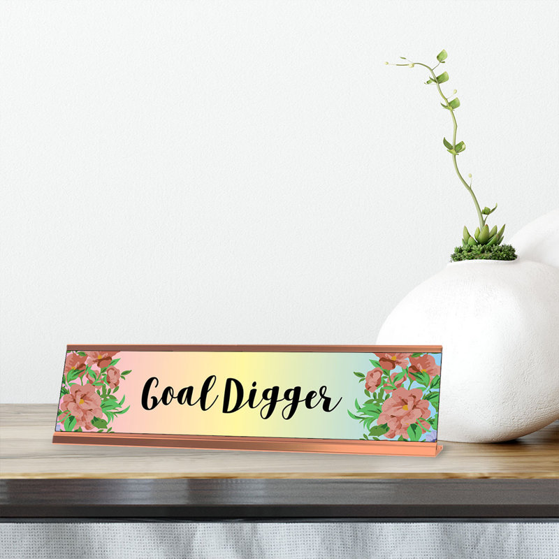 Enseigne de bureau de but Designer