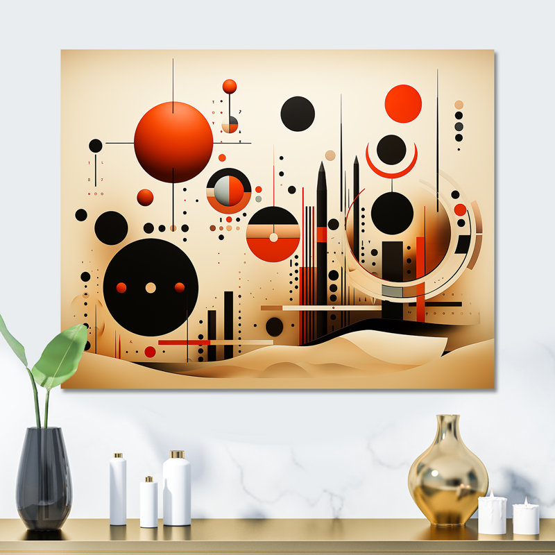 «Echoing Ellipse Beige», art mural géométrique en métal MT137466, H 12 po x l 20 po x P 1 po