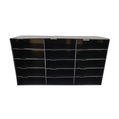 Boîte de rangement pour documents de construction