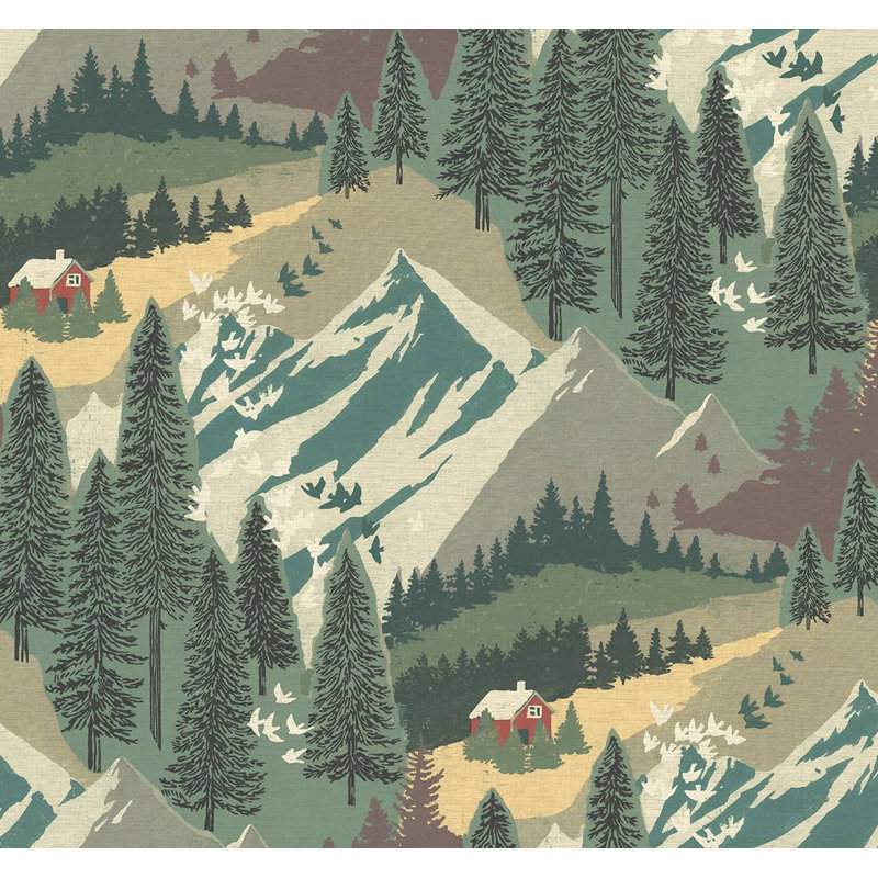 Papier peint Pirkle, Foresterie