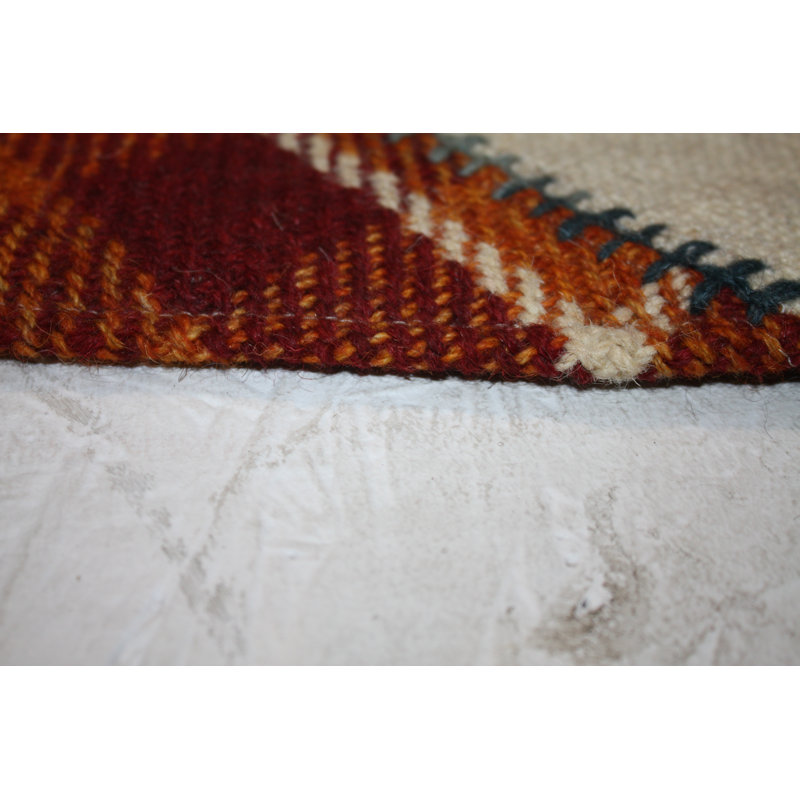 Jamari Geometric Wool Hand Woven 170cm X 240cm Area Rug