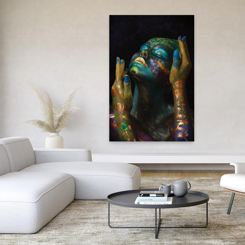 Art contemporain Art contemporain, H 60 po x l 40 po