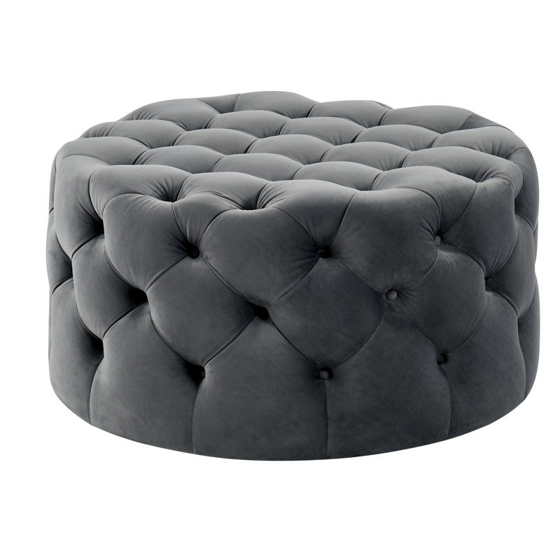 Repose-pieds Brentley de 34,75 po Brentley, Gris