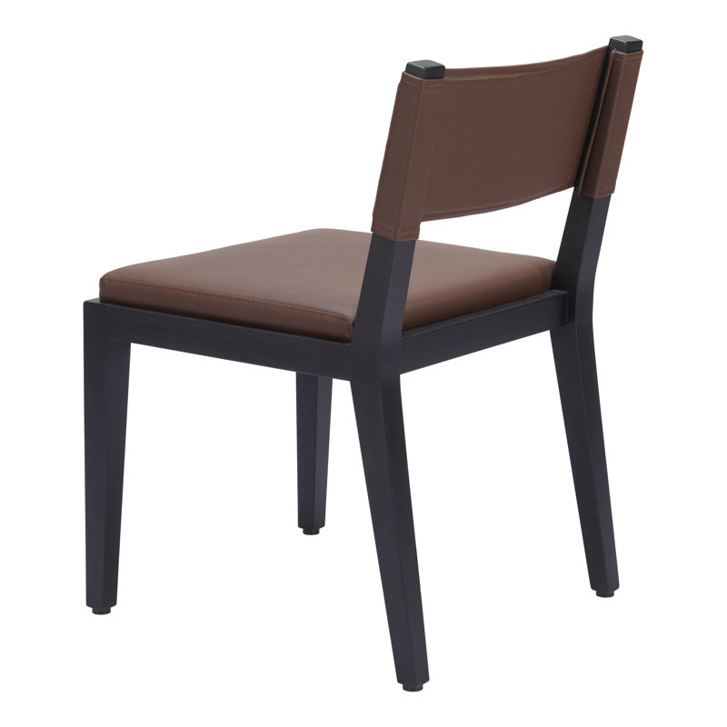 Chaise de salle à manger Roxas - brun