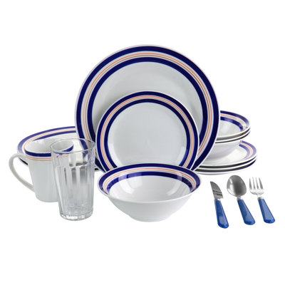Miloslav Piece Ceramic Dinnerware Set - Service for 4