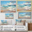 «Coastalocean Sunkissed Beach II», reproduction sur toile encadrée-607582053-607808172