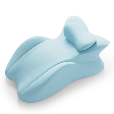 Memory Foam Prone Pillow, Ergonomic Wedge Pillow For Reading, Back And Neck Support