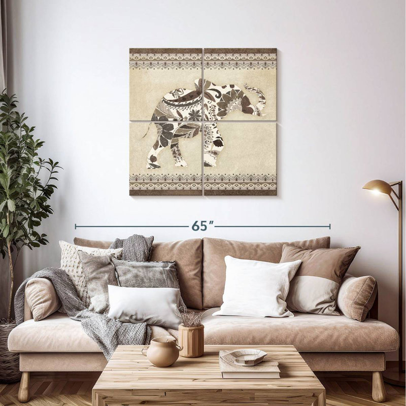Éléphant boho Brampt neutre