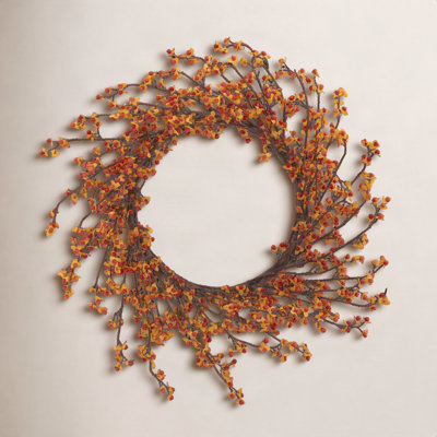 Faux Sweet Bitter Plastic 24'' Wreath