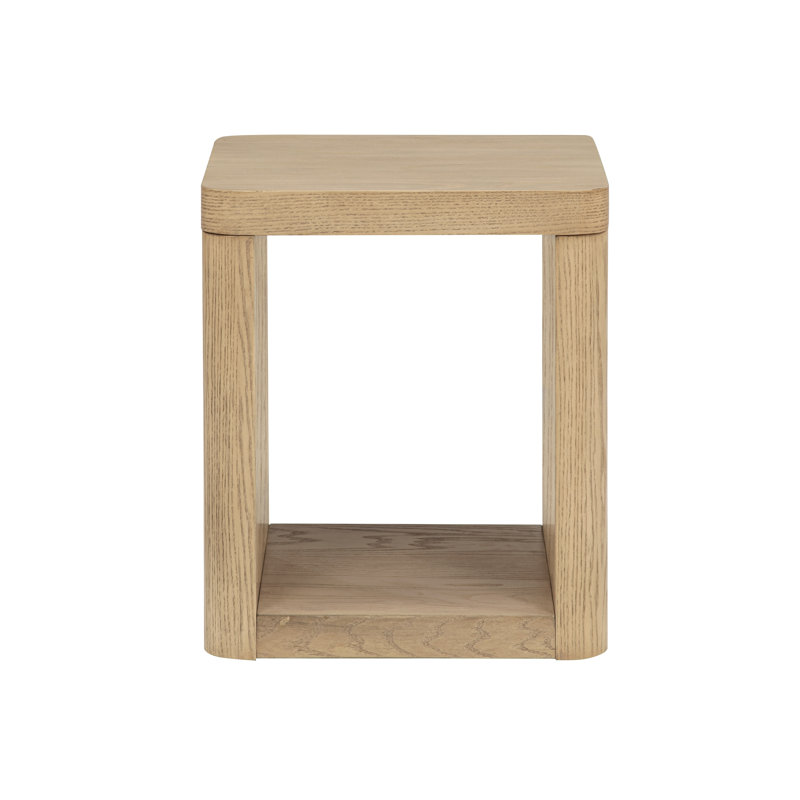 Table d'appoint Noah, Bois naturel
