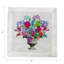 Pistils Large Bouquet Hemstitch Cocktail 6" Linen/Cotton Napkin