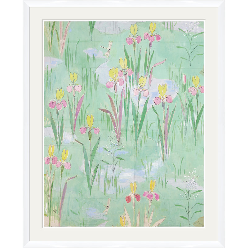 «Fleurs Vertes I» par Paule Marrot
