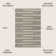 Colline Berber Stripe Shag Gray/Ivory Rug