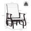 Fauteuil oscillant d'extérieur Outsunny
