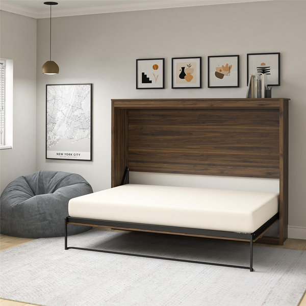 Pur Full Murphy Bed with Sofa (73W) by Bestar - On Sale - Bed Bath