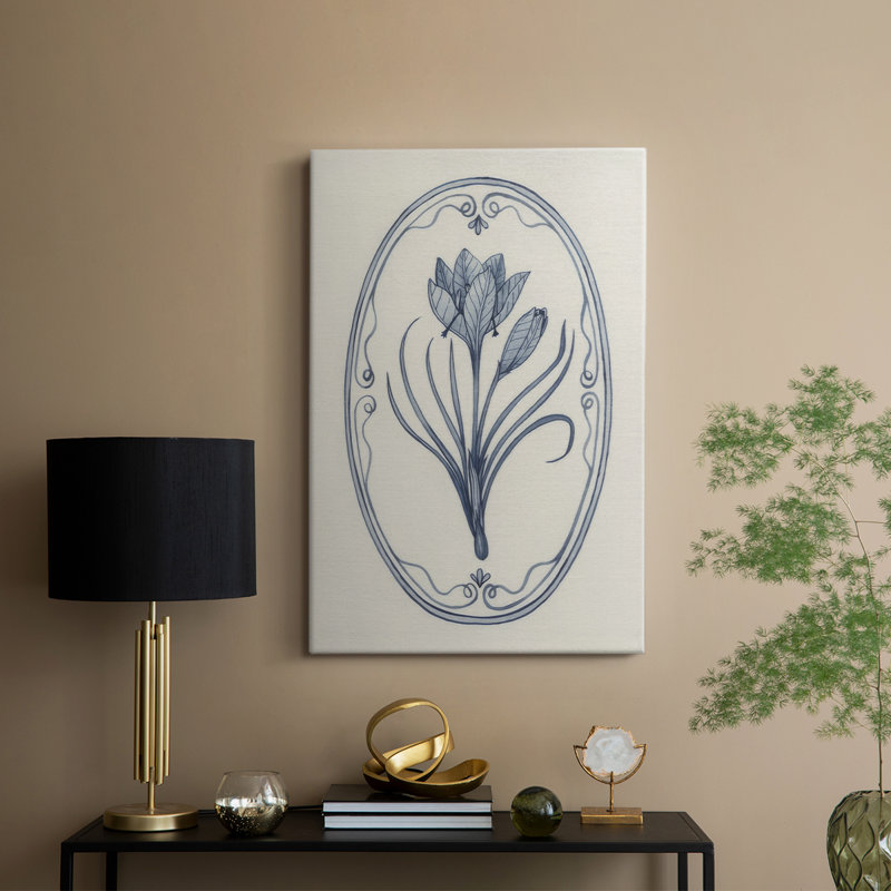 Portrait de printemps II - galerie Cavas sur mesure, H 48 po x l 32 po