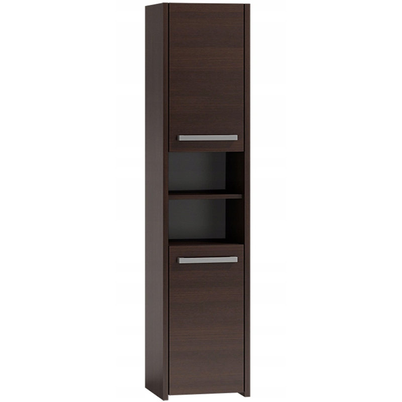 Delancey Freestanding Linen Cabinet, Wenge