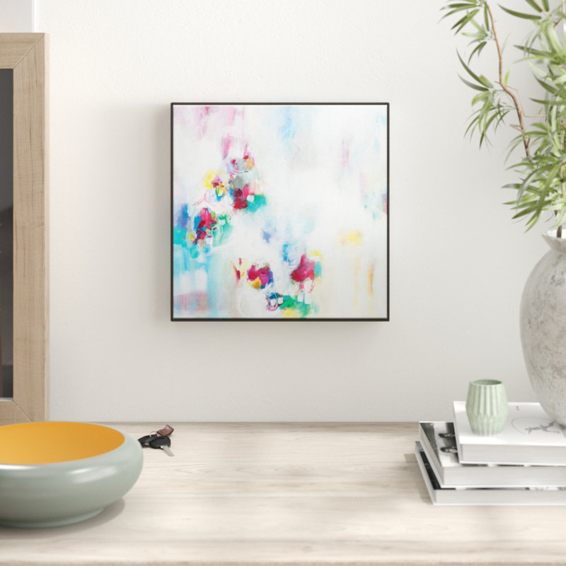 32815 by Amanada Morie - Painting on Canvas, Black, 41cm H x 41cm W