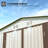 Outdoor Shed with Hinge Door and foundation