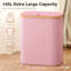 Panier à linge 3 compartiments de 1160 L avec couvercle et sac de rangement amovible-1697036981-1697036984
