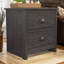 Table de chevet 2 tiroirs 20,8 po Bhure-544304663