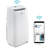Ivation 12000 BTU Wi-Fi Connected Portable Air Conditioner for 500 Square Feet with Remote Included