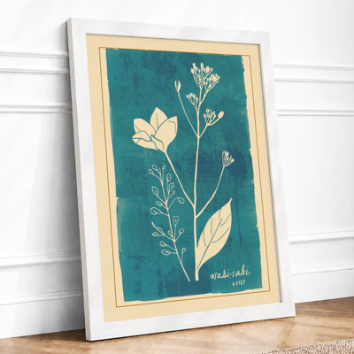 Delicate Study Botanical - Framed Print