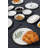 14-Piece Ceramic Breakfast Set, Green | Includes 6 Round Breakfast Plates (7.5 in), 2 Oval Presentation Platters (9.3 x 4 in), 2 Olive Ovals (9 x 2.4 in), 4 Sauce Holders (4.5 x 4.5 in) | Dishwasher Safe & Stackable, Perfect for Dining & Entertaining