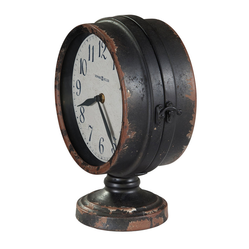Metal Quartz movement / Crystal Tabletop Clock