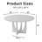 Tallulah 60" Solid Wood Round Dining Table-38212596