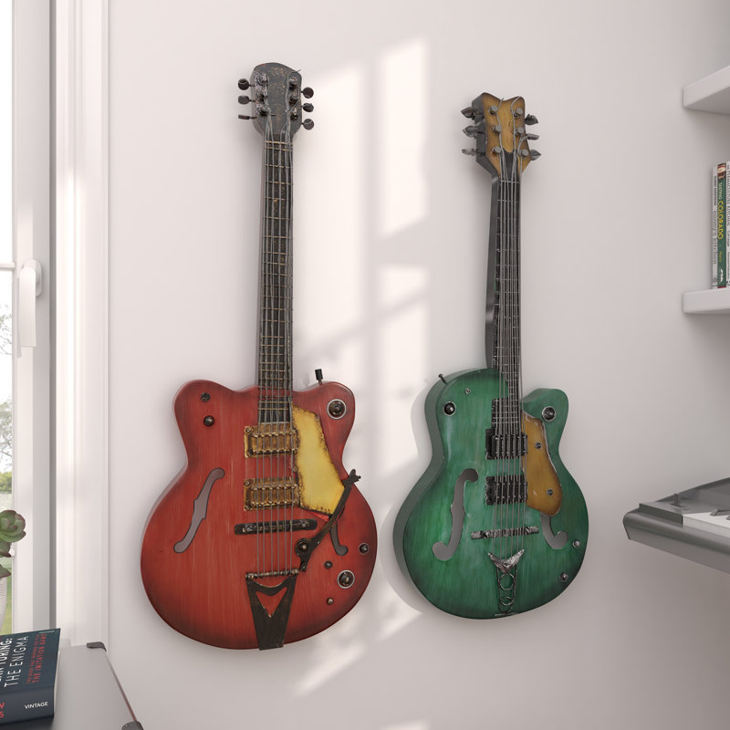 Décoration murale guitare