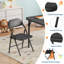 Ensemble 5 pièces de table pliante et chaises pour garçons, ensemble de table d'activité et chaises pour salle à manger, garderie et salles de classe-133215517