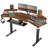 Adjustable Curved Metal Base Standing Desk-1219208914