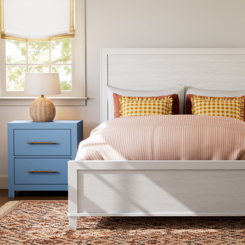 Lana Hudson Rosalie King Panel Bed, Twin