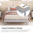 Sleek Modern Floating Platform Bed Frame-918319764-918319766