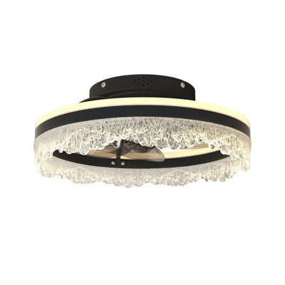Ventilateur de plafond avec lumière encastrée Quiet