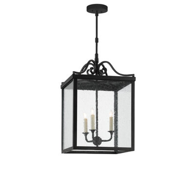 Lanterne suspendue d'extérieur 3 lumières Giatti