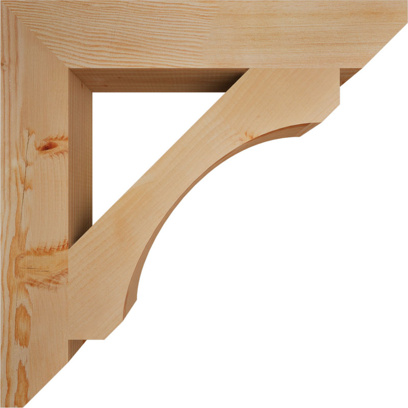 Support à lattes l 3 3 po x P 24 po x H 24 po, Douglas, Douglas (lisse), H 24 po x l 3,5 po x P 24 po