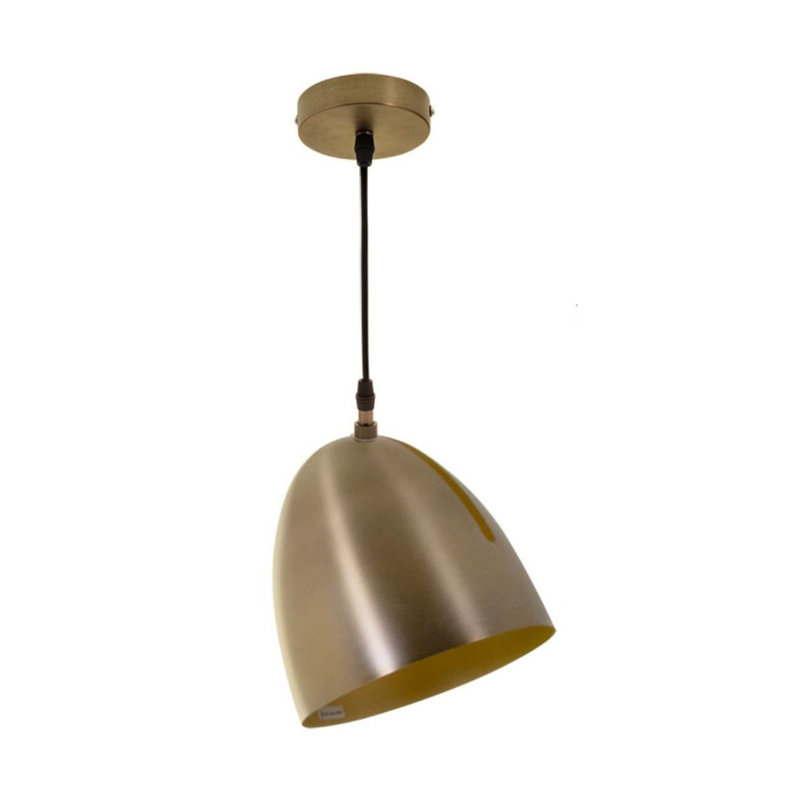 Natasha 1 - Light Bronze Single Pendant