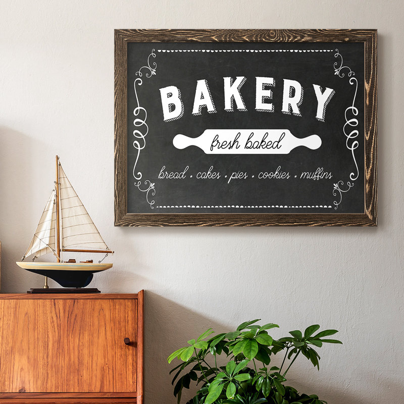 Bakery, reproduction d'art sur toile, Noyer, H 18 po x l 26 po