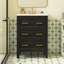 Ensemble de meuble-lavabo sur pied 24 po avec lavabo en céramique, ensemble de meuble-lavabo simple autoportant avec 3 tiroirs et cadre en bois massif-1923752535