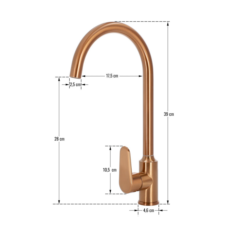 Belfry Kitchen Kitchen Faucet, Brass