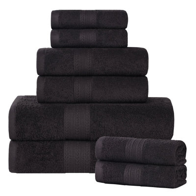 Asleigh 8-Piece Cotton Towel Set
