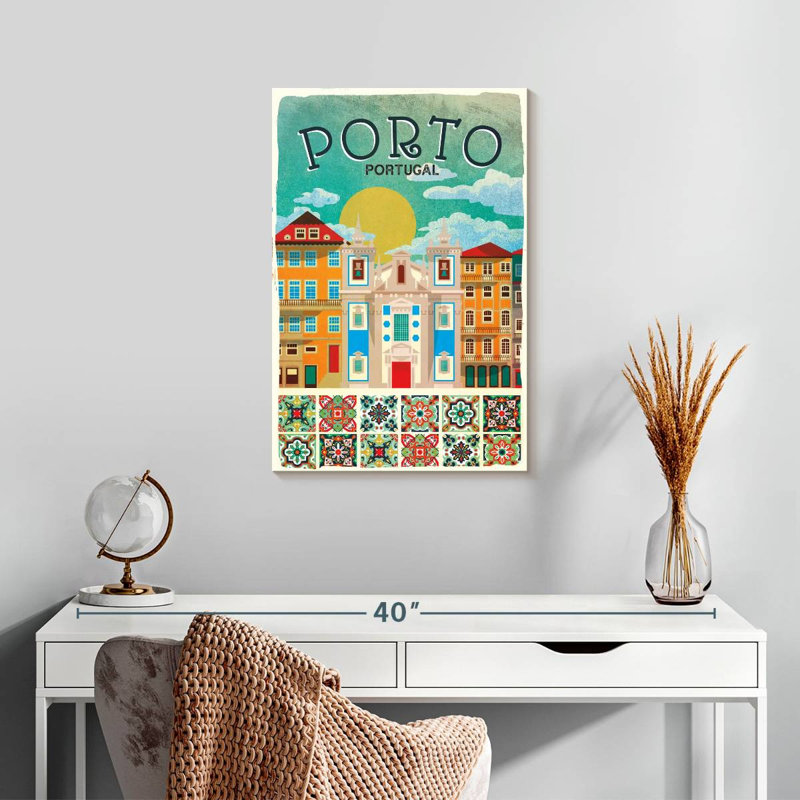 Affiche Porto Porto, H 24 po x l 16 po