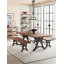 Organic Forge Solid Wood Dining Table-1794411593-1789251702