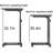 22.1 in. W Laptop/Tablet Storage Cart-100795387