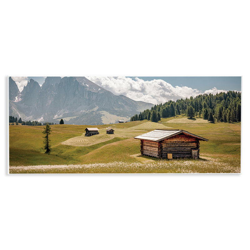 Vaste chalet, art mural, par ERIN MARIE